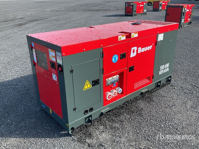 2025 Bauer Generatoren GFS-50 ATS 62.5 kVA (Unused) Generator Set - Stromgenerator: das Bild 2 2025 Bauer Generatoren GFS-50 ATS 62.5 kVA (Unused) Generator Set - Stromgenerator: das Bild 2