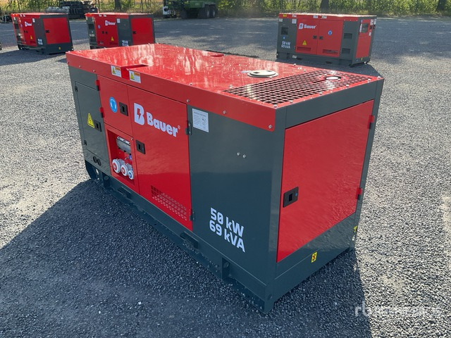 2025 Bauer Generatoren GFS-50 ATS 62.5 kVA (Unused) Generator Set - Stromgenerator: das Bild 3 2025 Bauer Generatoren GFS-50 ATS 62.5 kVA (Unused) Generator Set - Stromgenerator: das Bild 3