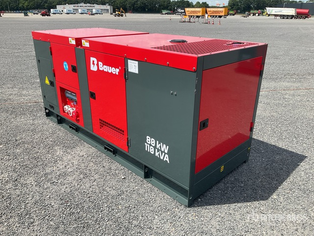 2025 Bauer Generatoren GFS-80 ATS 100 kVA (Unused) Generator Set - Stromgenerator: das Bild 4 2025 Bauer Generatoren GFS-80 ATS 100 kVA (Unused) Generator Set - Stromgenerator: das Bild 4