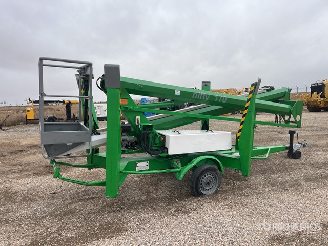 1995 Nifty 170HDE Telescopic Boom Lift - Anhänger-Arbeitsbühne: das Bild 1 1995 Nifty 170HDE Telescopic Boom Lift - Anhänger-Arbeitsbühne: das Bild 1
