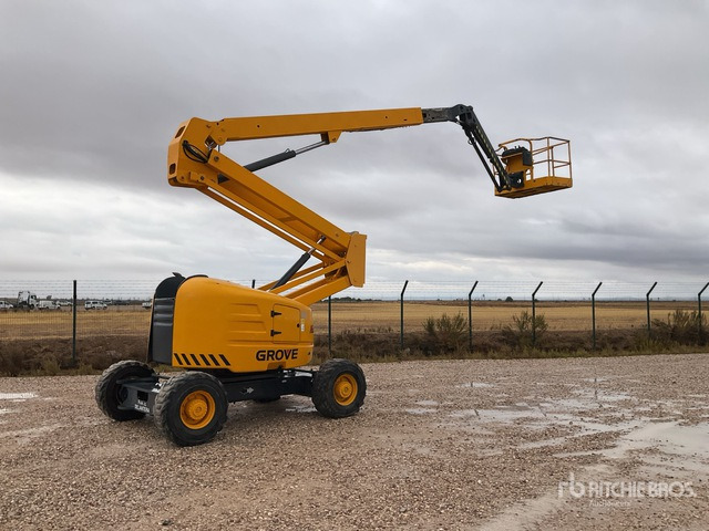 2003 Grove A60J 4WD Diesel Articulating Boom Lift - Gelenkarmbühne: das Bild 1 2003 Grove A60J 4WD Diesel Articulating Boom Lift - Gelenkarmbühne: das Bild 1