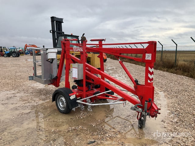 2003 Teupen MOSKITO UL10 Telescopic Boom Lift - Anhänger-Arbeitsbühne: das Bild 2 2003 Teupen MOSKITO UL10 Telescopic Boom Lift - Anhänger-Arbeitsbühne: das Bild 2