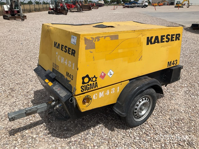 2007 Kaeser M43 Mobile Air Compressor - Luftkompressor: das Bild 2 2007 Kaeser M43 Mobile Air Compressor - Luftkompressor: das Bild 2
