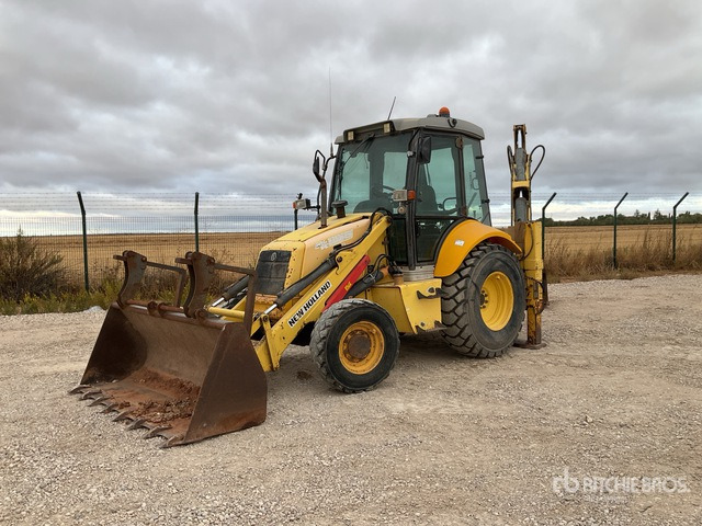2007 New Holland LB95B-4PT 4x4 Backhoe Loader - Baggerlader: das Bild 1 2007 New Holland LB95B-4PT 4x4 Backhoe Loader - Baggerlader: das Bild 1
