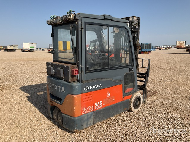 2009 Toyota 7FBEF20 (Inoperable) Electric Forklift - Elektrostapler: das Bild 3 2009 Toyota 7FBEF20 (Inoperable) Electric Forklift - Elektrostapler: das Bild 3