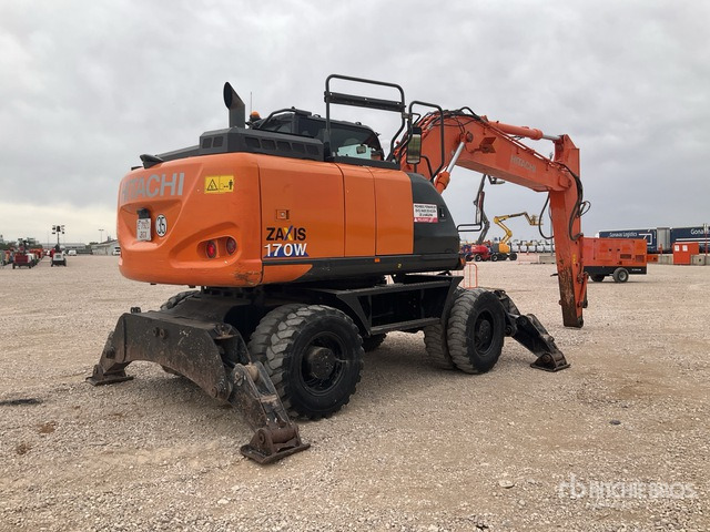 2017 Hitachi ZX170W-6 Wheel Excavator - Mobilbagger: das Bild 3 2017 Hitachi ZX170W-6 Wheel Excavator - Mobilbagger: das Bild 3