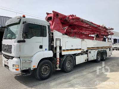 MAN TGA 41.440 2006 Junjin JS-M4815U 48 m on 8 ... - Betonpumpe: das Bild 1 MAN TGA 41.440 2006 Junjin JS-M4815U 48 m on 8 ... - Betonpumpe: das Bild 1
