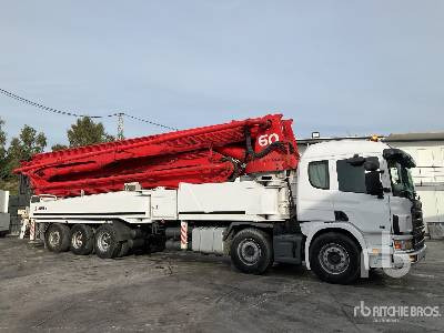SCANIA P124 NA420 2005 Junjin JJ-M5517 56 m on 10 ... - Betonpumpe: das Bild 4 SCANIA P124 NA420 2005 Junjin JJ-M5517 56 m on 10 ... - Betonpumpe: das Bild 4