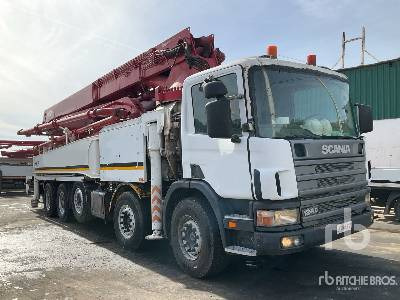 SCANIA PC124 C420 2005 KCP KCP48ZX200 48 m on 10x ... - Betonpumpe: das Bild 4 SCANIA PC124 C420 2005 KCP KCP48ZX200 48 m on 10x ... - Betonpumpe: das Bild 4