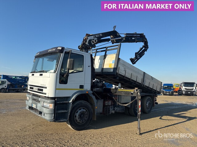 1997 Iveco MT190E30 1996 Hiab 195-4 6500 kg on 6x2 Dump Truck with Crane - Kipper: das Bild 2 1997 Iveco MT190E30 1996 Hiab 195-4 6500 kg on 6x2 Dump Truck with Crane - Kipper: das Bild 2