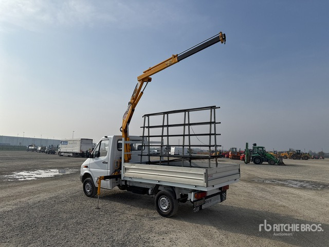 1997 Mercedes-Benz 312DT 1996 Nuova Copma C165/1 890 kg on Flatbed Truck with Crane - Pritsche LKW: das Bild 2 1997 Mercedes-Benz 312DT 1996 Nuova Copma C165/1 890 kg on Flatbed Truck with Crane - Pritsche LKW: das Bild 2