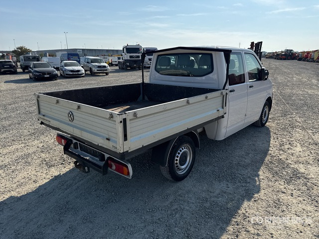 2014 Volkswagen Transporter Crew Cab Flatbed Truck - Pritsche Transporter: das Bild 4 2014 Volkswagen Transporter Crew Cab Flatbed Truck - Pritsche Transporter: das Bild 4