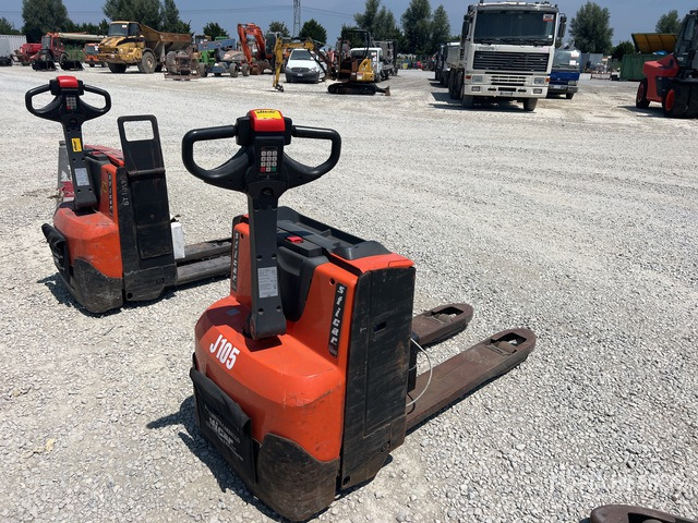 2019 Toyota LWE180 Electric Pallet Jack - Niederhubwagen: das Bild 3 2019 Toyota LWE180 Electric Pallet Jack - Niederhubwagen: das Bild 3