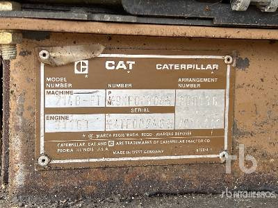 Mobilbagger CAT 214BFT: das Bild 10