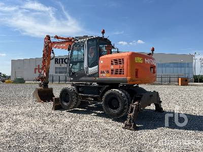 HITACHI ZX140W-3 - Mobilbagger: das Bild 2 HITACHI ZX140W-3 - Mobilbagger: das Bild 2