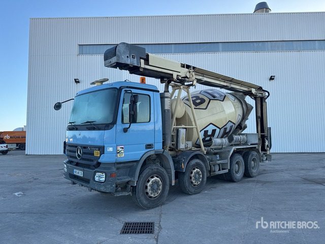 2007 Mercedes-Benz Actros 3236 8x4 Camion Toupie 8x4 Mixer Truck - Fahrmischer: das Bild 1 2007 Mercedes-Benz Actros 3236 8x4 Camion Toupie 8x4 Mixer Truck - Fahrmischer: das Bild 1