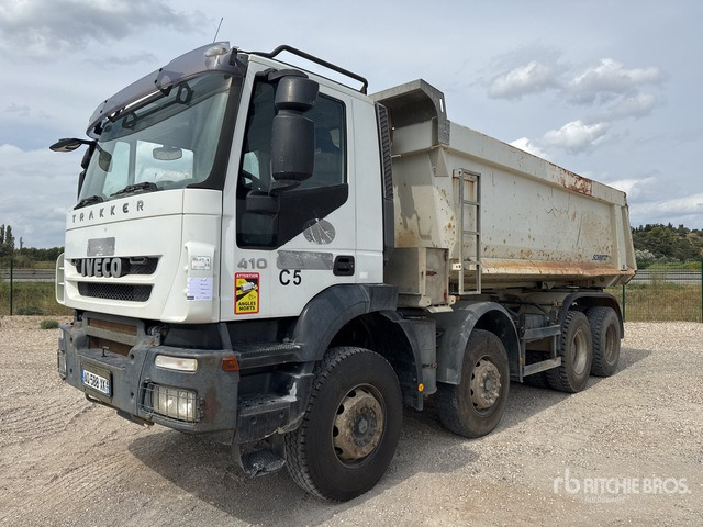 2008 Iveco Trakker 410 8x4 Camion Benne Tri/A Dump Truck - Kipper: das Bild 2 2008 Iveco Trakker 410 8x4 Camion Benne Tri/A Dump Truck - Kipper: das Bild 2