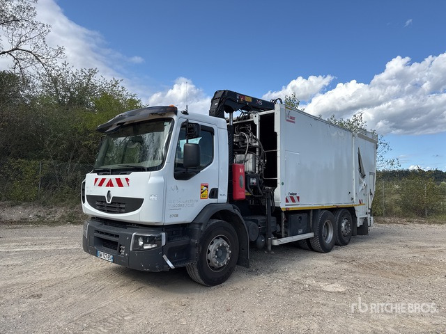 2008 Renault Kerax 370 DXi 6x2 Rear Loader Camion A Ordure ... Waste Collection Truck - Müllwagen: das Bild 1 2008 Renault Kerax 370 DXi 6x2 Rear Loader Camion A Ordure ... Waste Collection Truck - Müllwagen: das Bild 1