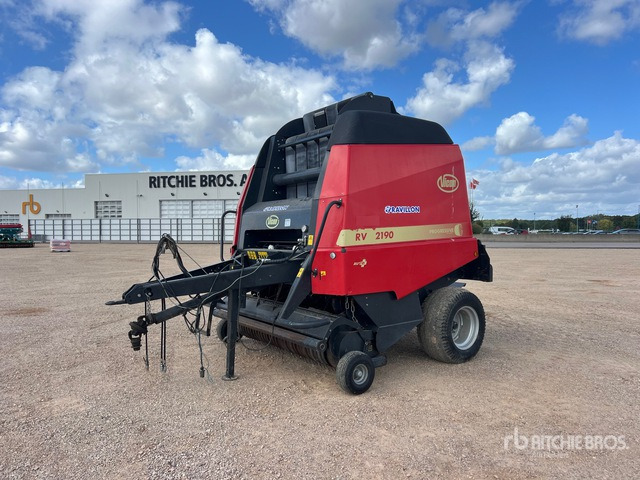 2008 Vicon RV2190 Presse A Balles Rondes 1 Essieu S/A Round Baler - Rundballenpresse: das Bild 2 2008 Vicon RV2190 Presse A Balles Rondes 1 Essieu S/A Round Baler - Rundballenpresse: das Bild 2