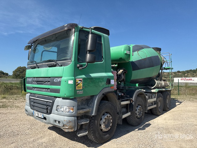 2011 DAF CF85.410 8x4 Camion Malaxeur 8x4 Mixer Truck - Fahrmischer: das Bild 1 2011 DAF CF85.410 8x4 Camion Malaxeur 8x4 Mixer Truck - Fahrmischer: das Bild 1