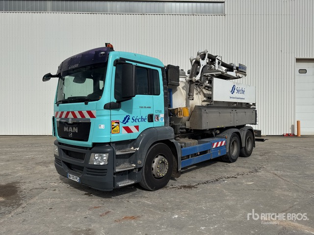 2011 MAN TGS26.400 2011 Kaiser ECO II on 6x4 Vacuum Excavator Truck - Saug-/ Spülfahrzeug: das Bild 1 2011 MAN TGS26.400 2011 Kaiser ECO II on 6x4 Vacuum Excavator Truck - Saug-/ Spülfahrzeug: das Bild 1