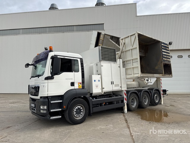 2011 MAN TGS35.480 2010 MTS 4A14T36.000V on 8x4 Ca ... Vacuum Excavator Truck - Saug-/ Spülfahrzeug: das Bild 3 2011 MAN TGS35.480 2010 MTS 4A14T36.000V on 8x4 Ca ... Vacuum Excavator Truck - Saug-/ Spülfahrzeug: das Bild 3