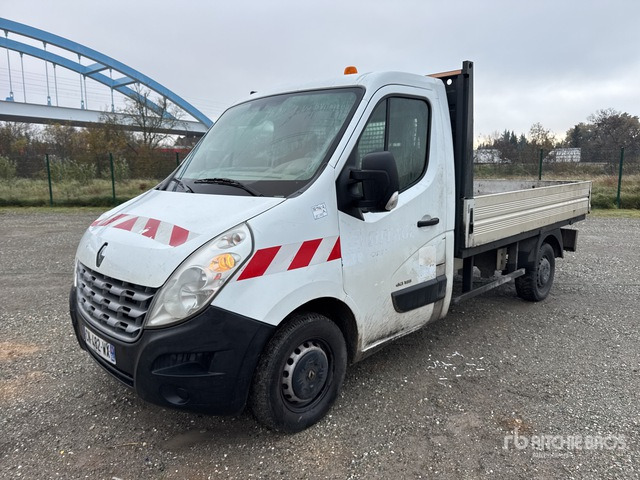 2012 Renault Master dci 125 Camion Plateau Flatbed Dump Truck: Light Duty - Kipper: das Bild 1 2012 Renault Master dci 125 Camion Plateau Flatbed Dump Truck: Light Duty - Kipper: das Bild 1