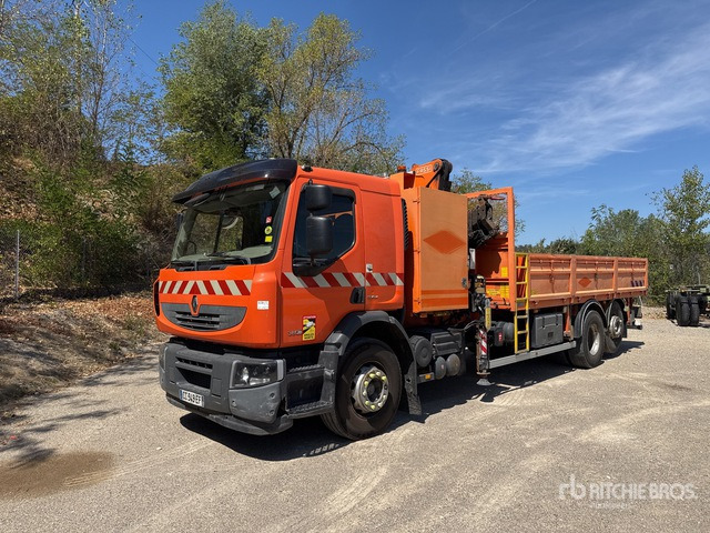 2012 Renault Premium 380DXi Fassi F155A.0.23 6000 kg Articu ... Flatbed Truck with Crane - Pritsche LKW, Autokran: das Bild 2 2012 Renault Premium 380DXi Fassi F155A.0.23 6000 kg Articu ... Flatbed Truck with Crane - Pritsche LKW, Autokran: das Bild 2