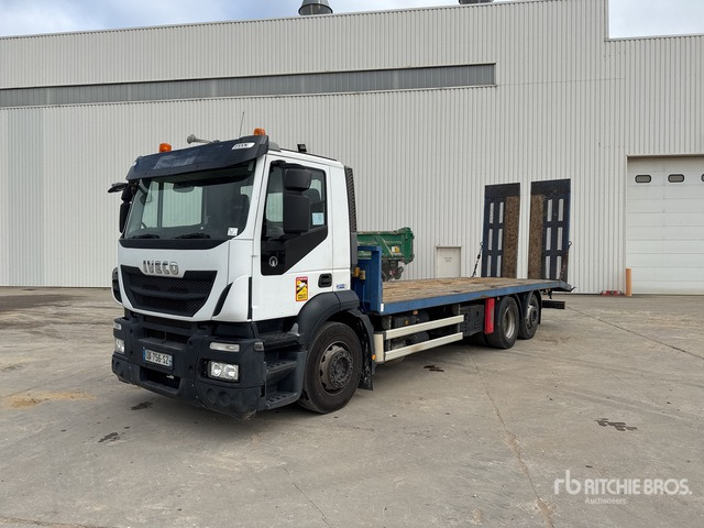 2013 Iveco 6x2 Camion Plateau Flatbed Truck - Autotransporter LKW: das Bild 2 2013 Iveco 6x2 Camion Plateau Flatbed Truck - Autotransporter LKW: das Bild 2