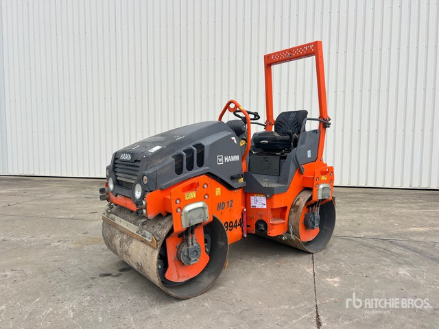 2019 Hamm HD12VV Compacteur Vibrant Tandem Double Drum Roller - Straßenwalze: das Bild 2 2019 Hamm HD12VV Compacteur Vibrant Tandem Double Drum Roller - Straßenwalze: das Bild 2