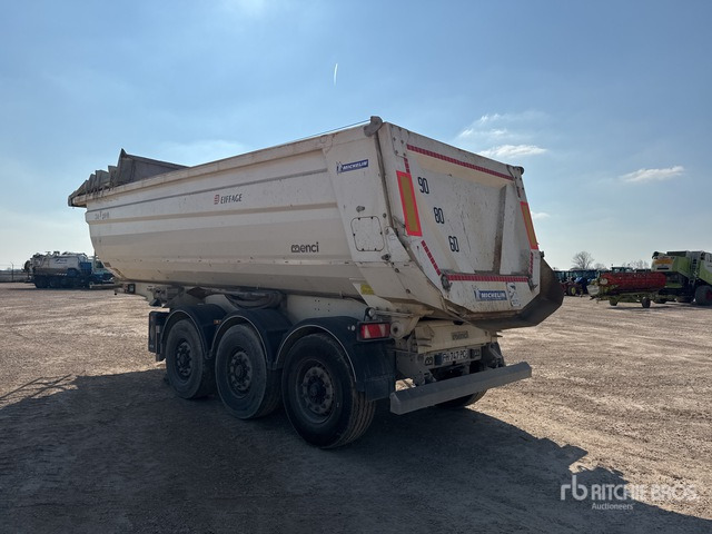 2019 Menci S7R Tri/A Remorque Benne Alu 3 Essieux End Dump Trailer - Schlegelmäher/ Mulcher: das Bild 3 2019 Menci S7R Tri/A Remorque Benne Alu 3 Essieux End Dump Trailer - Schlegelmäher/ Mulcher: das Bild 3