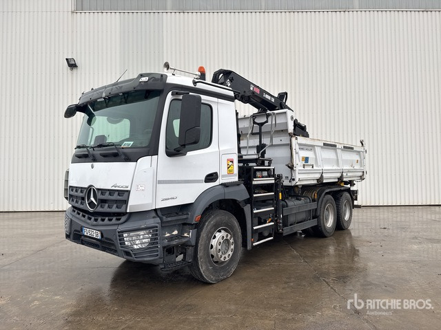 2020 Mercedes-Benz Arocs 2640 2019 Hiab BL158HD01417 5000 kg ... Dump Truck with Crane - Kipper: das Bild 1 2020 Mercedes-Benz Arocs 2640 2019 Hiab BL158HD01417 5000 kg ... Dump Truck with Crane - Kipper: das Bild 1