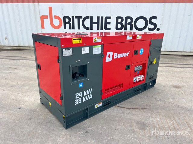 2025 Bauer GFS-24kW 30 kVA Skid-Mounted (Unused) Generator Set - Stromgenerator: das Bild 1 2025 Bauer GFS-24kW 30 kVA Skid-Mounted (Unused) Generator Set - Stromgenerator: das Bild 1