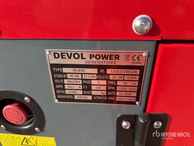 Devol VG-R30 Generator Set - Stromgenerator: das Bild 5 Devol VG-R30 Generator Set - Stromgenerator: das Bild 5