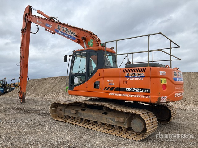 2011 Doosan DX225 LC Long Reach Tracked Excavator - Kettenbagger: das Bild 4 2011 Doosan DX225 LC Long Reach Tracked Excavator - Kettenbagger: das Bild 4