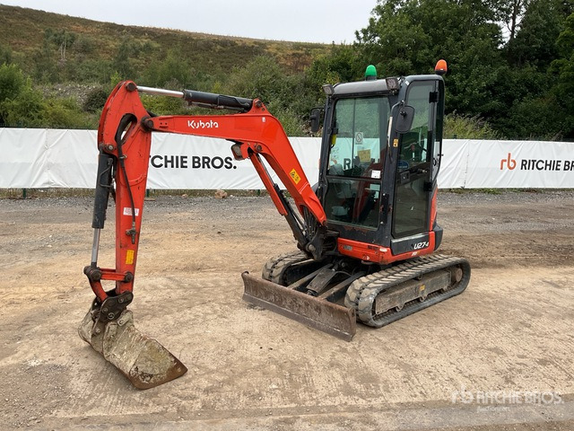 2016 Kubota U27-4 Mini Excavator: <6.6t - Minibagger: das Bild 1 2016 Kubota U27-4 Mini Excavator: <6.6t - Minibagger: das Bild 1