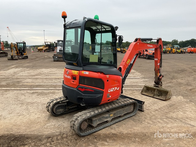 2016 Kubota U27-4 Tracked Excavator - Kettenbagger: das Bild 4 2016 Kubota U27-4 Tracked Excavator - Kettenbagger: das Bild 4