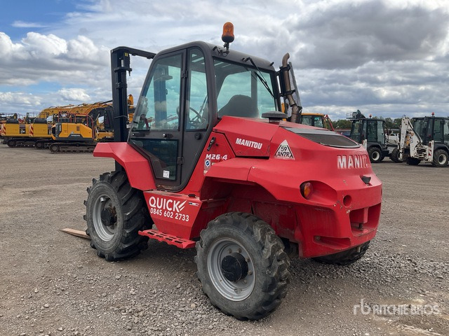 2016 Manitou M26-4 2600 kg 4x4 Rough Terrain Forklift - Geländestapler: das Bild 4 2016 Manitou M26-4 2600 kg 4x4 Rough Terrain Forklift - Geländestapler: das Bild 4