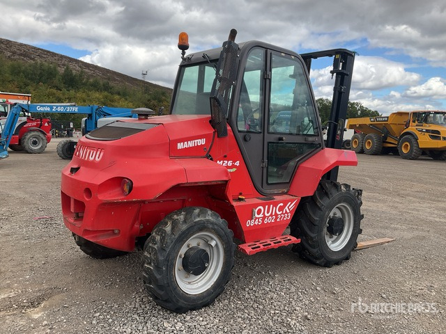 2016 Manitou M26-4 2600 kg 4x4 Rough Terrain Forklift - Geländestapler: das Bild 3 2016 Manitou M26-4 2600 kg 4x4 Rough Terrain Forklift - Geländestapler: das Bild 3