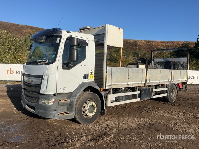 2017 DAF LF260 4x2 Flatbed Truck - Pritsche LKW: das Bild 2 2017 DAF LF260 4x2 Flatbed Truck - Pritsche LKW: das Bild 2
