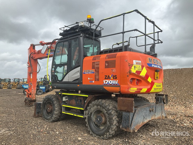 2017 Hitachi ZX170W-5 Wheel Excavator - Mobilbagger: das Bild 4 2017 Hitachi ZX170W-5 Wheel Excavator - Mobilbagger: das Bild 4