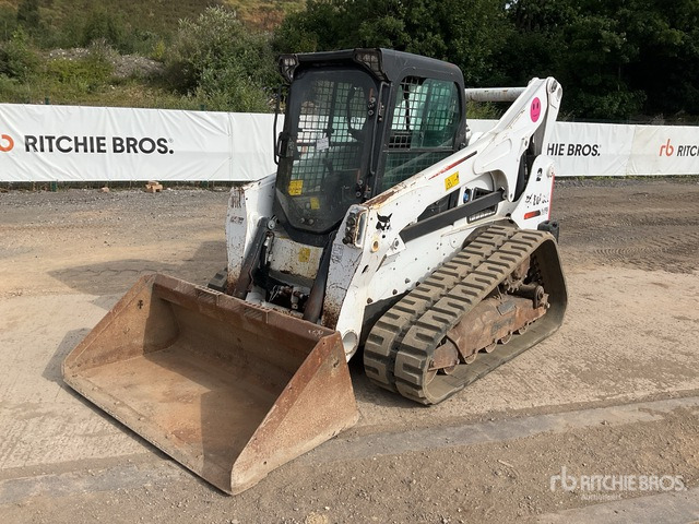 2019 Bobcat T870 Two-Speed High Flow Tracked Skid Steer Loader - Kompaktlader: das Bild 2 2019 Bobcat T870 Two-Speed High Flow Tracked Skid Steer Loader - Kompaktlader: das Bild 2