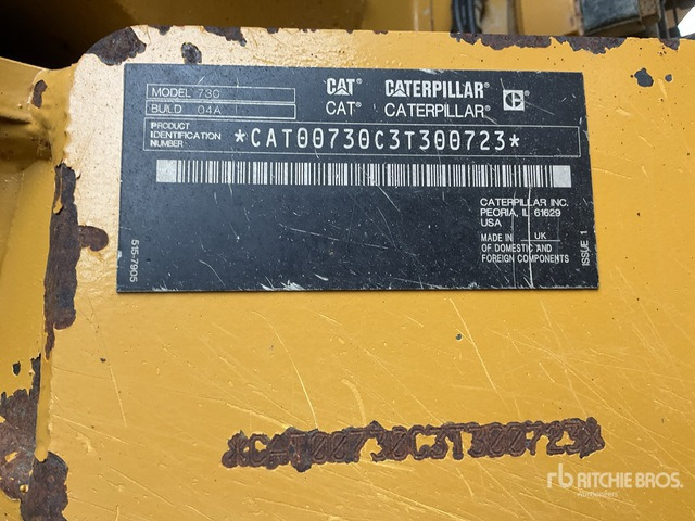 2019 Cat 730 Articulated Dump Truck - Knickgelenkter Dumper: das Bild 1 2019 Cat 730 Articulated Dump Truck - Knickgelenkter Dumper: das Bild 1
