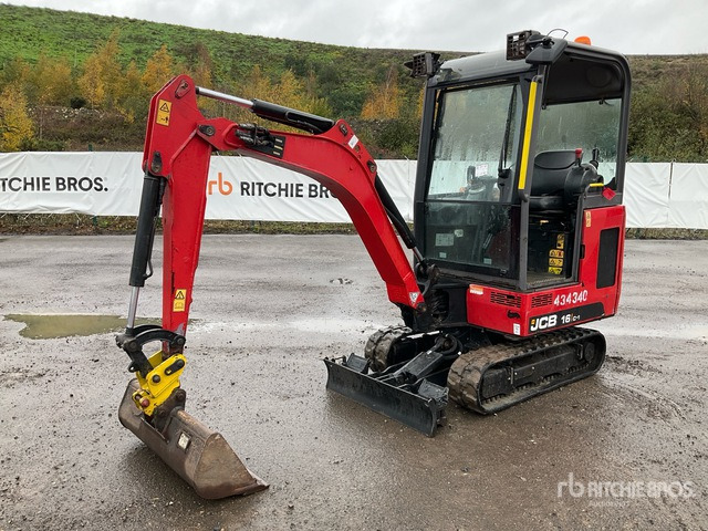 2019 JCB 16C-1 T3 Mini Excavator: <6.6t - Minibagger: das Bild 1 2019 JCB 16C-1 T3 Mini Excavator: <6.6t - Minibagger: das Bild 1