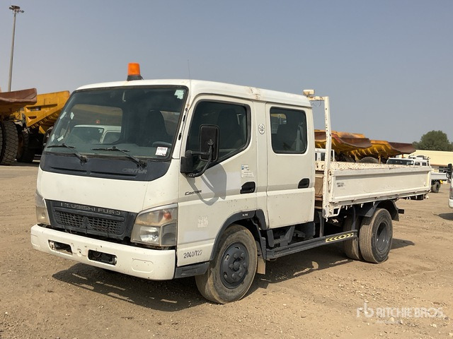 2010 Mitsubishi Canter 4x2 Crew Cab Flatbed Truck - Pritsche LKW: das Bild 1 2010 Mitsubishi Canter 4x2 Crew Cab Flatbed Truck - Pritsche LKW: das Bild 1