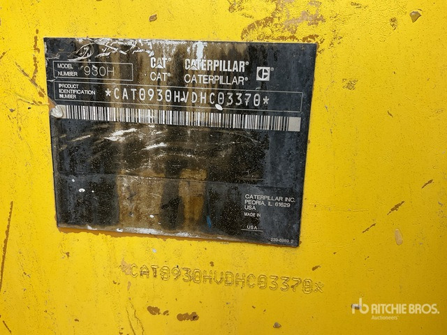 2012 Cat 930H - Radlader: das Bild 2 2012 Cat 930H - Radlader: das Bild 2
