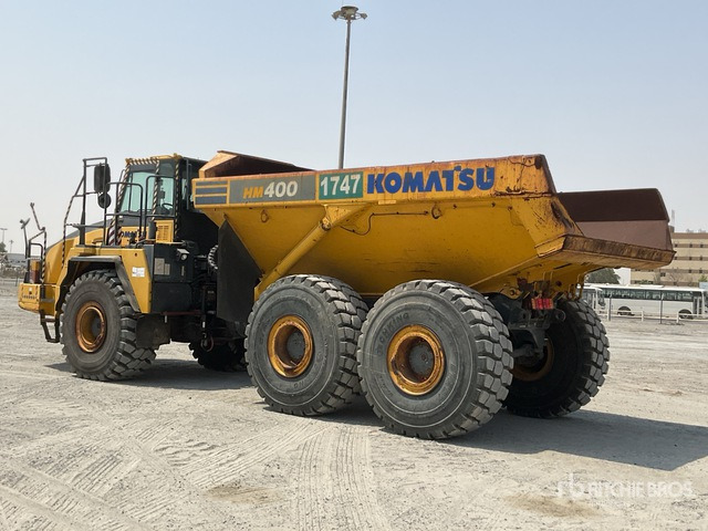 2015 Komatsu HM400-3 - Knickgelenkter Dumper: das Bild 3 2015 Komatsu HM400-3 - Knickgelenkter Dumper: das Bild 3