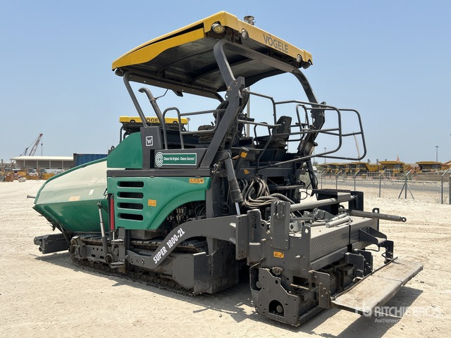 2015 Vogele SUPER 1800-2L Track Asphalt Paver - Schlegelmäher/ Mulcher: das Bild 3 2015 Vogele SUPER 1800-2L Track Asphalt Paver - Schlegelmäher/ Mulcher: das Bild 3