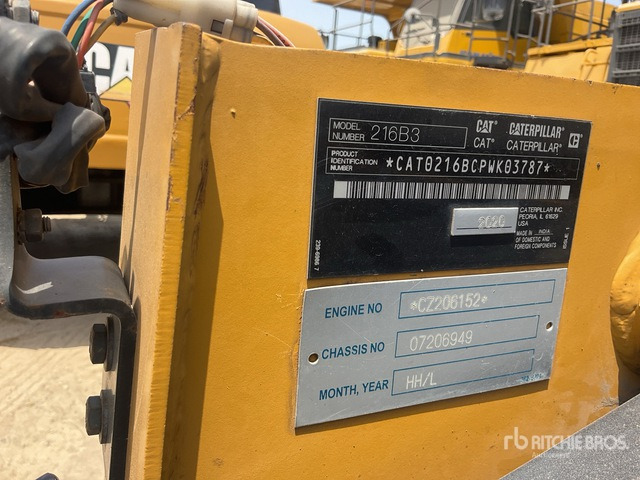 2020 Cat 216B3 Skid Steer Loader - Kompaktlader: das Bild 2 2020 Cat 216B3 Skid Steer Loader - Kompaktlader: das Bild 2