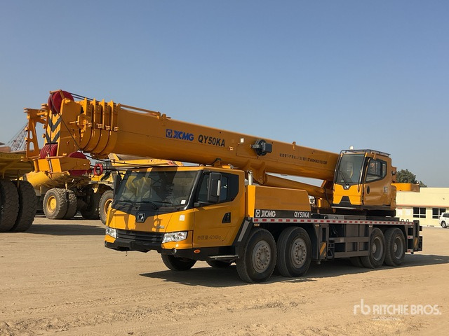 2020 XCMG QY50KA 50 ton 8x4x4 Hydraulic Truck Crane - Mobilkran: das Bild 1 2020 XCMG QY50KA 50 ton 8x4x4 Hydraulic Truck Crane - Mobilkran: das Bild 1
